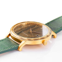 Woodstone Men's Watch Florence Green Sandalwood - Gold