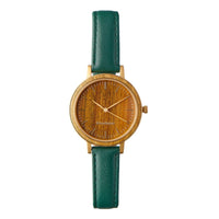 Woodstone Women's Watch Serenity Green Sandalwood - Gold