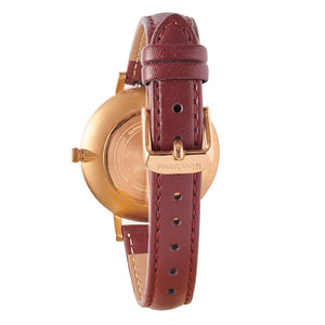 Woodstone Women's Watch Serenity Purpleheart - Rosegold