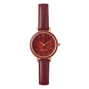 Woodstone Women's Watch Serenity Purpleheart - Rosegold