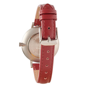 Woodstone Women's Watch Serenity Rosewood - Silver