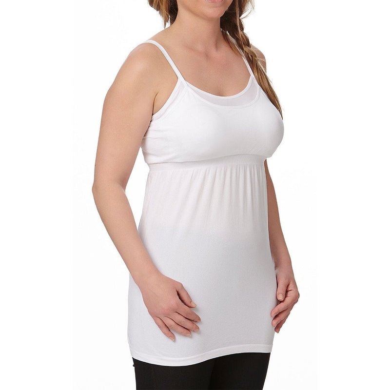 Body Beautiful Shapewear Women's Fashion - Pregnancy & Maternity - Maternity Clothing S / White The Most Comfortable Seamless Nursing Camisole
