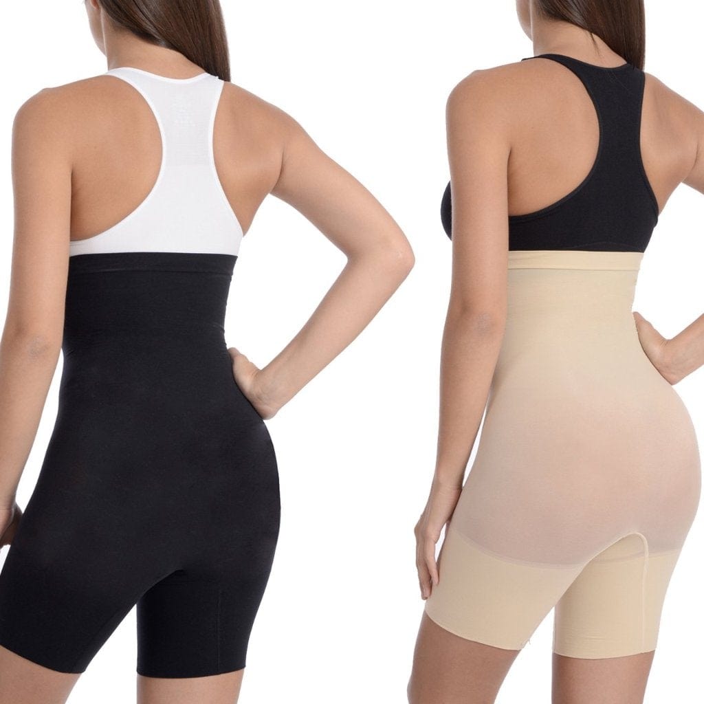 Body Beautiful Shapewear Women's Fashion - Women's Intimates and Loungewear - Women's Intimates - Shapers Body Beautiful Shapewear Hi Waist Shaper With Extra Long Boy Leg 2 Pack