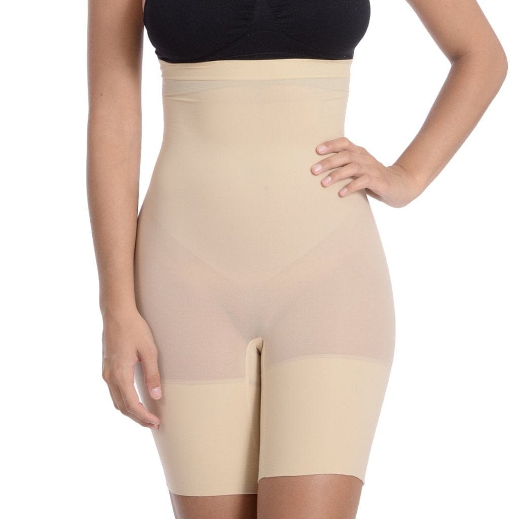 Body Beautiful Shapewear Women's Fashion - Women's Intimates and Loungewear - Women's Intimates - Shapers Body Beautiful Shapewear Hi Waist Shaper With Extra Long Boy Leg 2 Pack