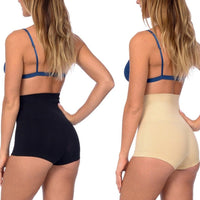 Body Beautiful Shapewear Women's Fashion - Women's Intimates and Loungewear - Women's Intimates - Shapers Seamless High Waist Boy Short Shaper 2 Pack