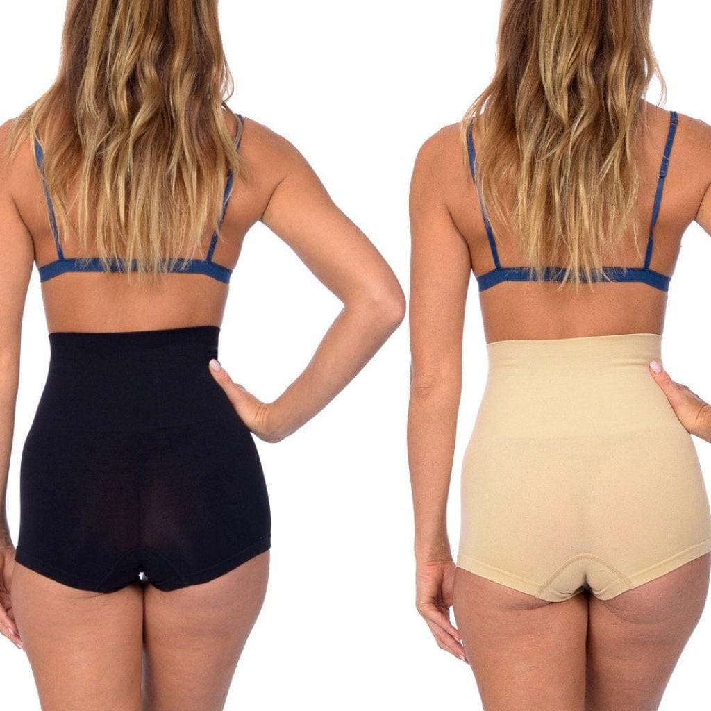 Body Beautiful Shapewear Women's Fashion - Women's Intimates and Loungewear - Women's Intimates - Shapers Seamless High Waist Boy Short Shaper 2 Pack
