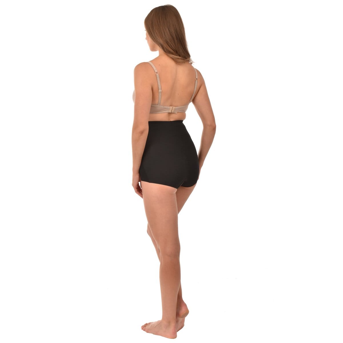 Body Beautiful Shapewear Women's Shapewear High Waist Full Brief Shaper - Black