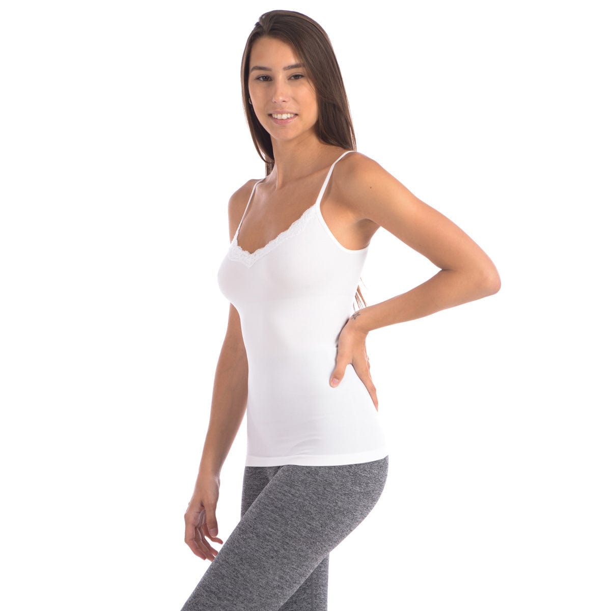 Body Beautiful Shapewear Women's Shapewear Seamless Slimming Camisole