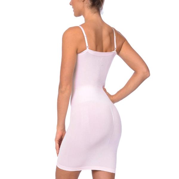 Body Beautiful Shapewear Women's Shapewear Seamless Strapless Full Body Slip Pale Pink