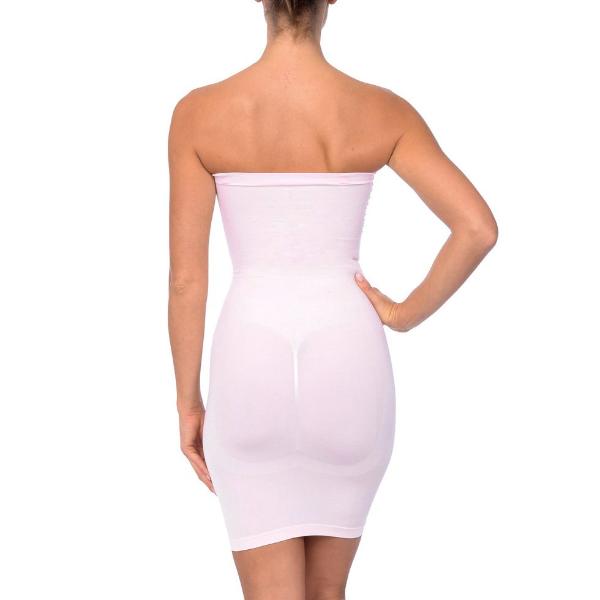 Body Beautiful Shapewear Women's Shapewear Seamless Strapless Full Body Slip Pale Pink