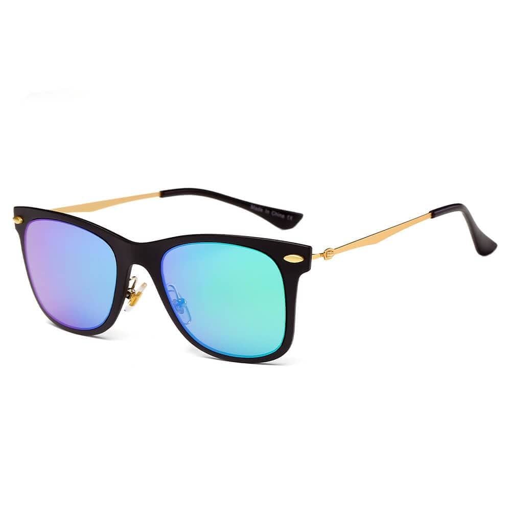 Cramilo Eyewear Men - Accessories - Sunglasses Green Cramilo Eyewear Dugald Sunglasses with Metal Arm