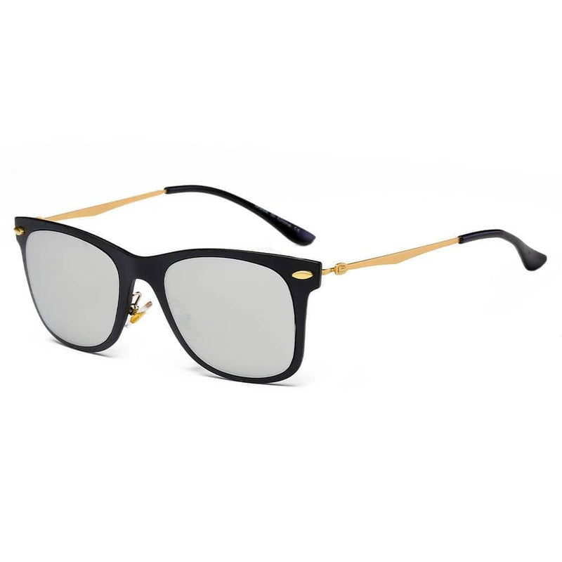 Cramilo Eyewear Men - Accessories - Sunglasses Icy Blue Cramilo Eyewear Dugald Sunglasses with Metal Arm