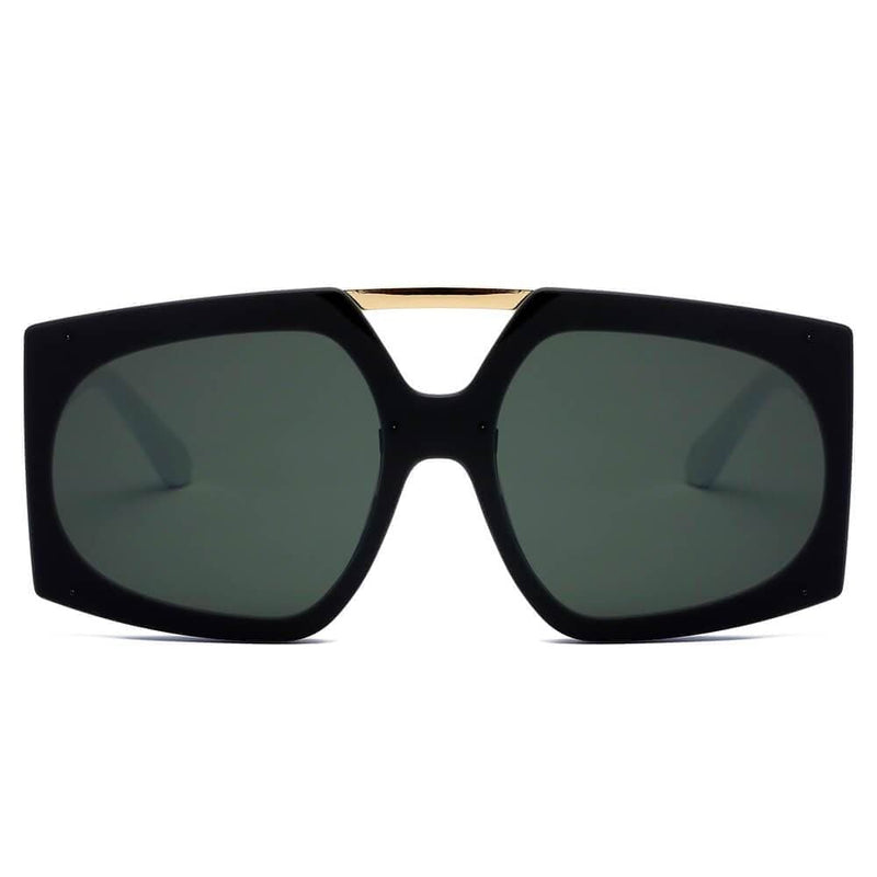 Cramilo Eyewear Women - Accessories - Sunglasses Cramilo Eyewear ESSEN | S2056 - Women Vogue Fashion Square Oversize Sunglasses