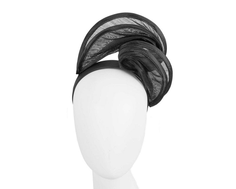 Cupids Millinery Women's Hat Black Black headband racing fascinator by Fillies Collection