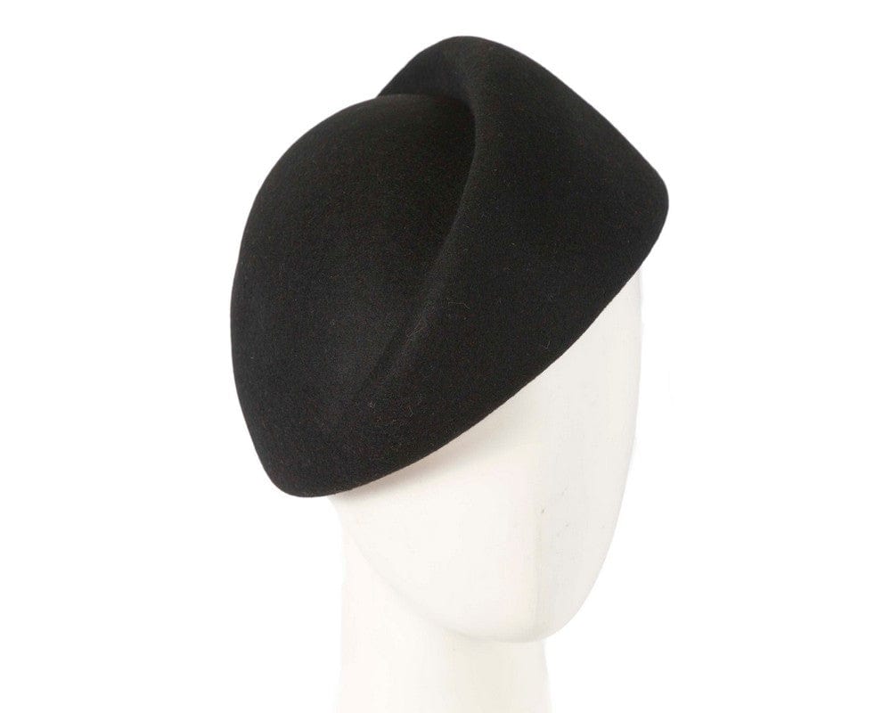 Cupids Millinery Women's Hat Black Designers black felt ladies winter hat