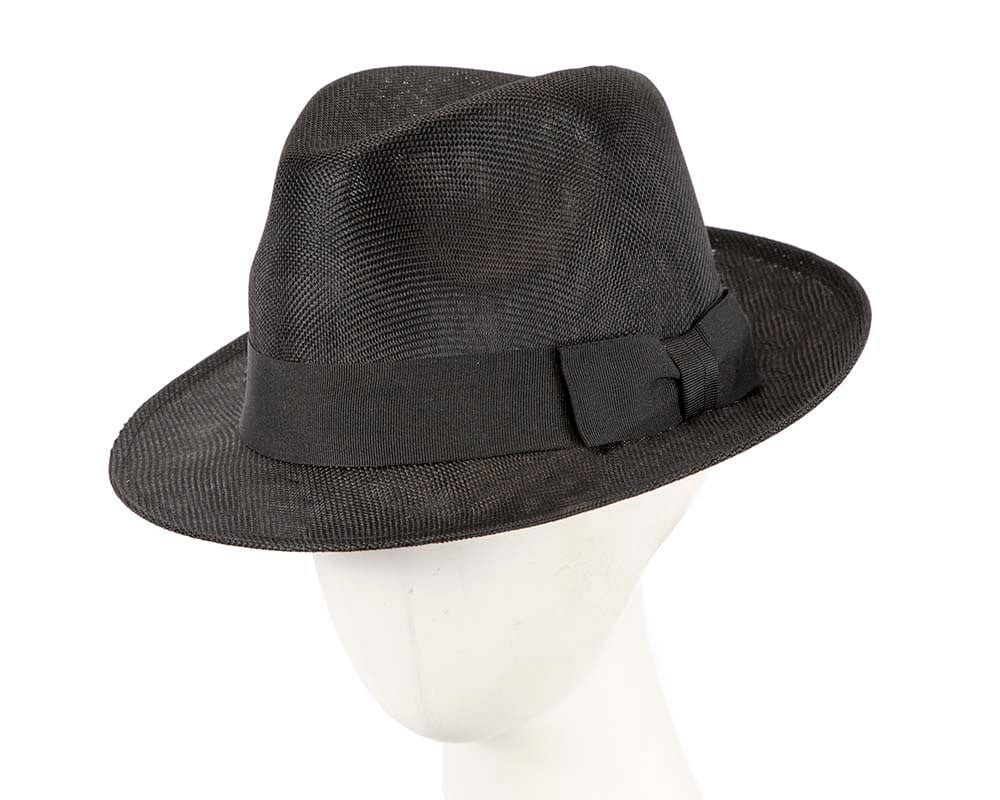 Cupids Millinery Women's Hat Black summer fedora hat