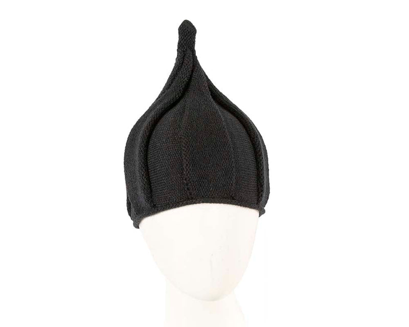 Cupids Millinery Women's Hat Black Warm black pixi hat