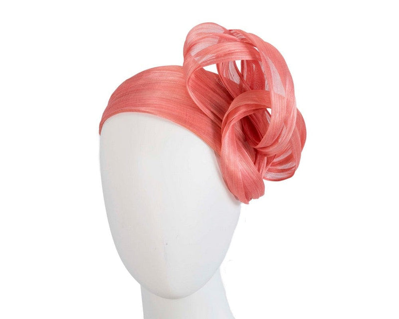 Cupids Millinery Women's Hat Coral Coral retro headband by Fillies Collection