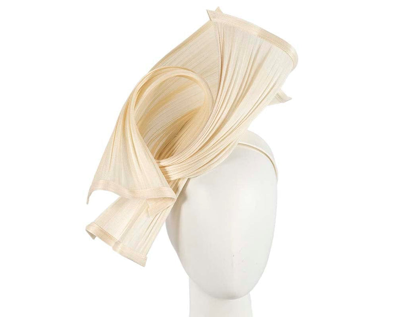 Cupids Millinery Women's Hat Cream Bespoke cream jinsin racing fascinator by Fillies Collection