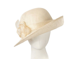 Cupids Millinery Women's Hat Cream Cream bucket hat by Max Alexander