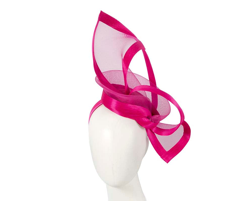 Cupids Millinery Women's Hat Fuchsia Bespoke Fuchsia fascinator by Fillies Collection