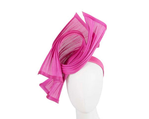 Cupids Millinery Women's Hat Fuchsia Bespoke fuchsia jinsin racing fascinator by Fillies Collection