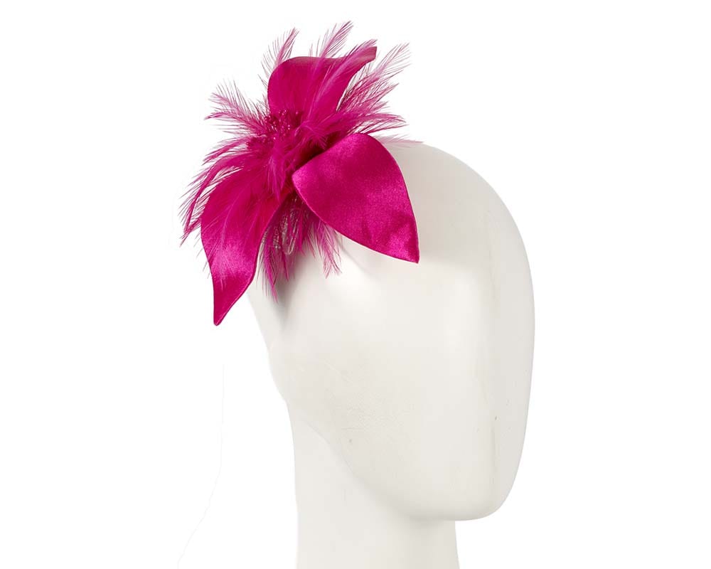 Cupids Millinery Women's Hat Fuchsia Fuchsia fascinator headpiece for wedding and races