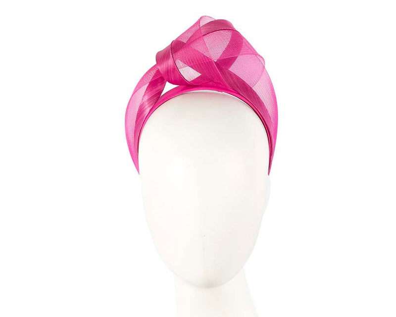 Cupids Millinery Women's Hat Fuchsia Fuchsia fashion headband turban by Fillies Collection