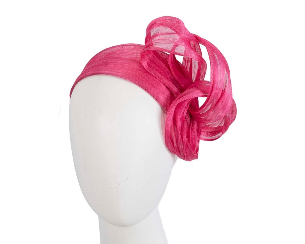 Cupids Millinery Women's Hat Fuchsia Fuchsia retro headband by Fillies Collection