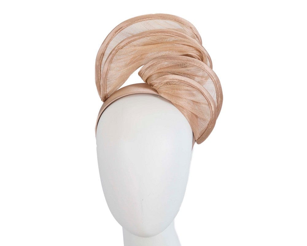 Cupids Millinery Women's Hat Gold Gold headband racing fascinator by Fillies Collection