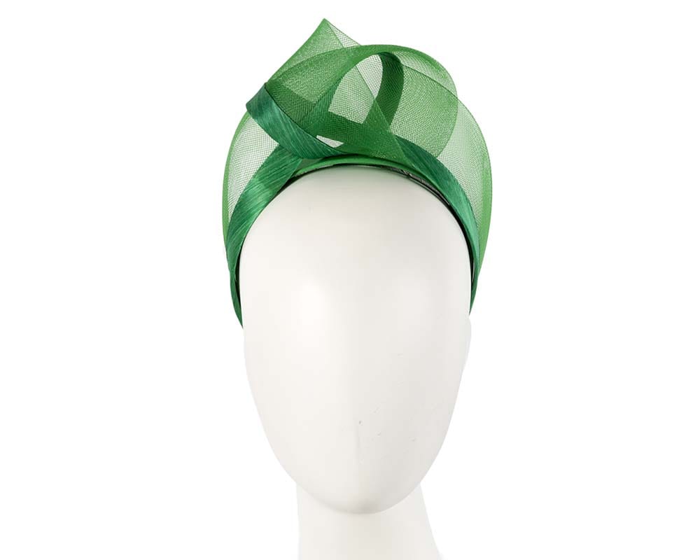 Cupids Millinery Women's Hat Green Green fashion headband turban by Fillies Collection