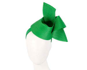 Cupids Millinery Women's Hat Green Modern green fascinator by Max Alexander