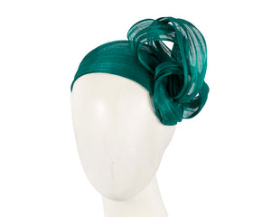 Cupids Millinery Women's Hat Green Teal retro headband by Fillies Collection