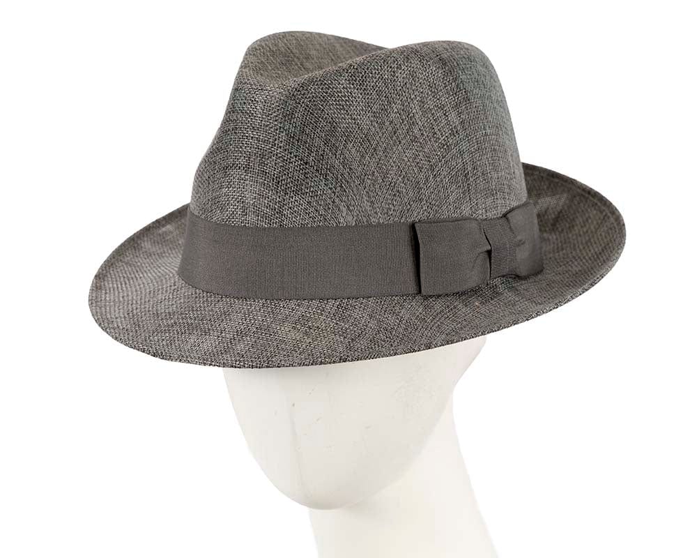Cupids Millinery Women's Hat Grey mens summer fedora hat