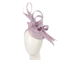 Cupids Millinery Women's Hat Lilac Edgy tall lilac fascinator by Max Alexander