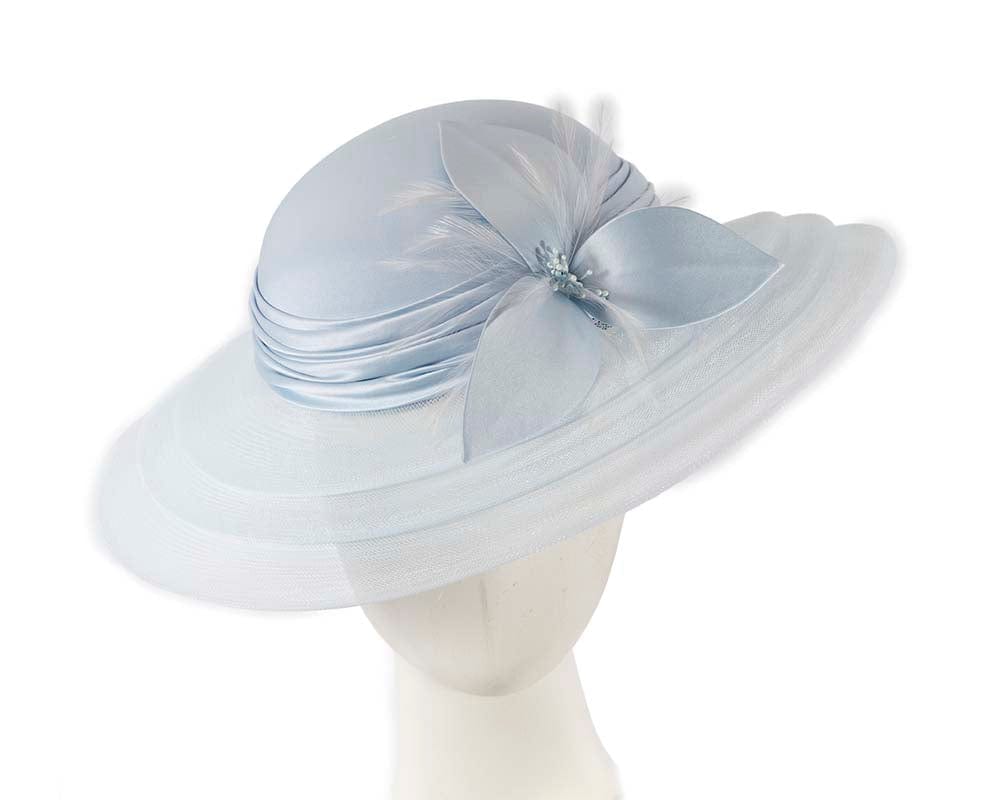 Cupids Millinery Women's Hat Navy Light blue custom made mother of the bride hat