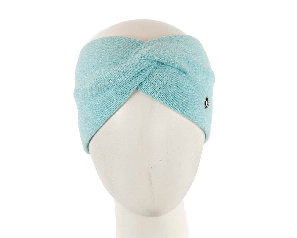 Cupids Millinery Women's Hat Navy Light blue European Made woolen headband