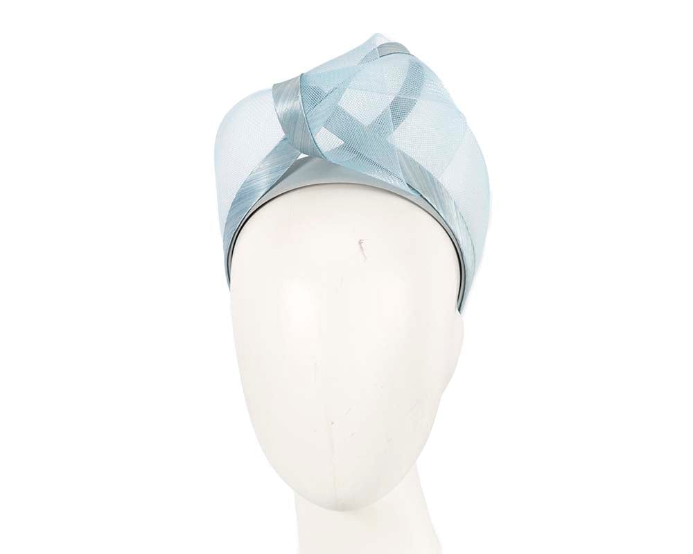 Cupids Millinery Women's Hat Navy Light Blue fashion headband turban by Fillies Collection