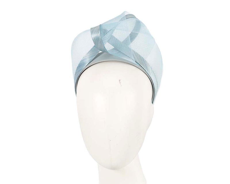 Cupids Millinery Women's Hat Navy Light Blue fashion headband turban by Fillies Collection