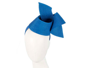 Cupids Millinery Women's Hat Navy Modern royal blue fascinator by Max Alexander