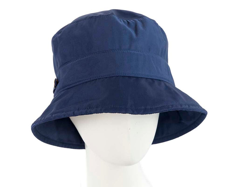 Cupids Millinery Women's Hat Navy Navy casual weatherproof bucket golf hat