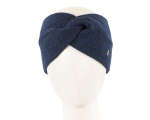 Cupids Millinery Women's Hat Navy Navy European Made woolen headband