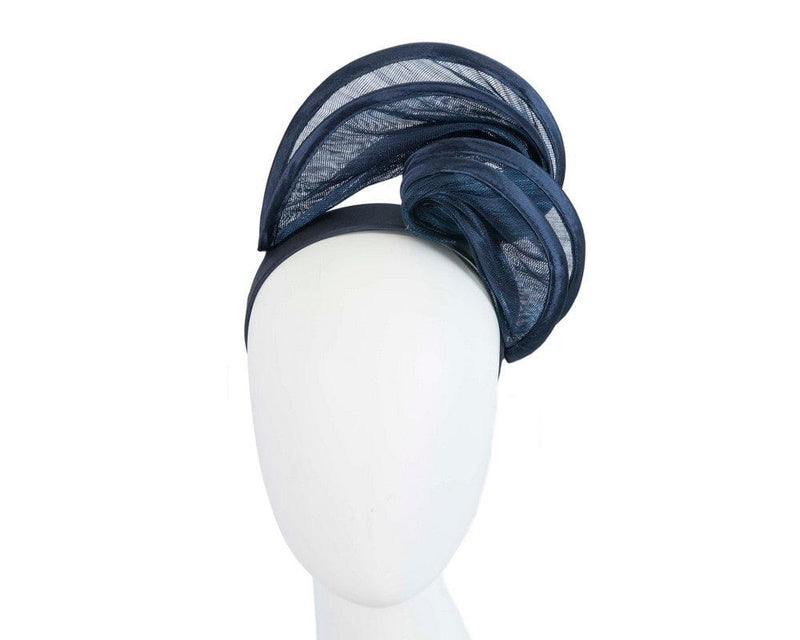 Cupids Millinery Women's Hat Navy Navy headband racing fascinator by Fillies Collection