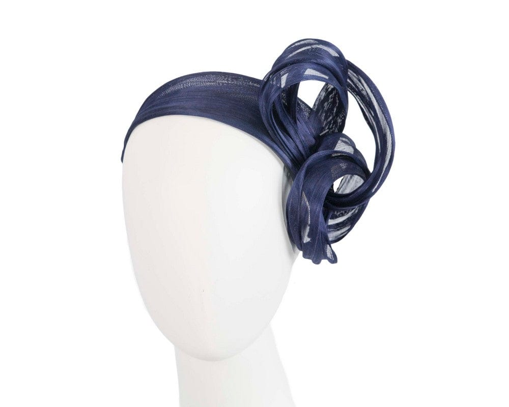 Cupids Millinery Women's Hat Navy Navy retro headband by Fillies Collection