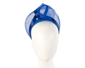 Cupids Millinery Women's Hat Navy Royal blue fashion headband turban by Fillies Collection