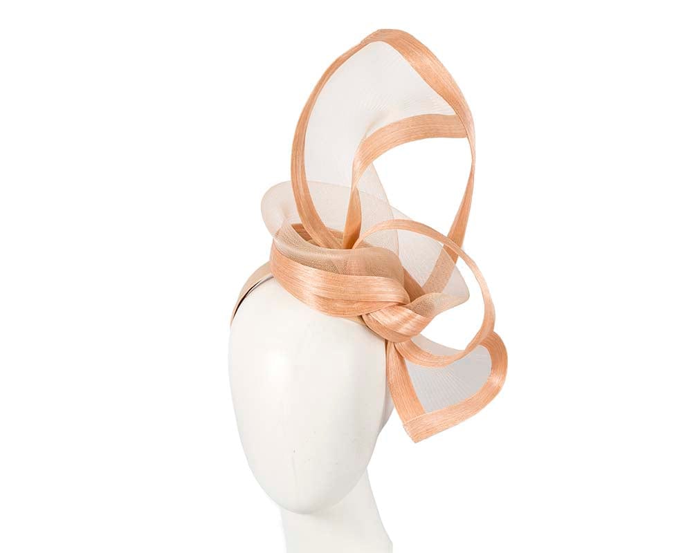 Cupids Millinery Women's Hat Nude Nude edgy racing fascinator by Fillies Collection