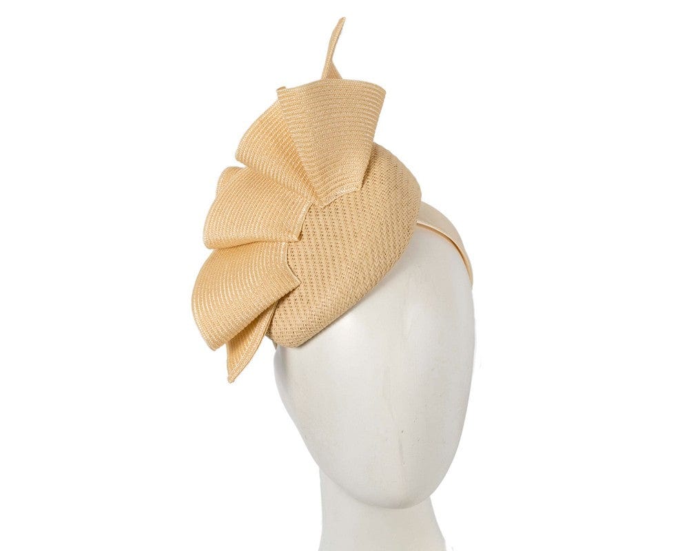 Cupids Millinery Women's Hat Nude Nude pillbox fascinator by Fillies Collection