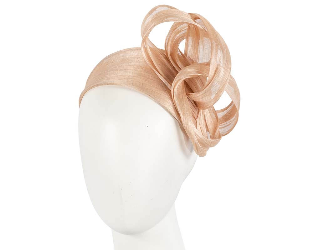 Cupids Millinery Women's Hat Nude Nude retro headband by Fillies Collection