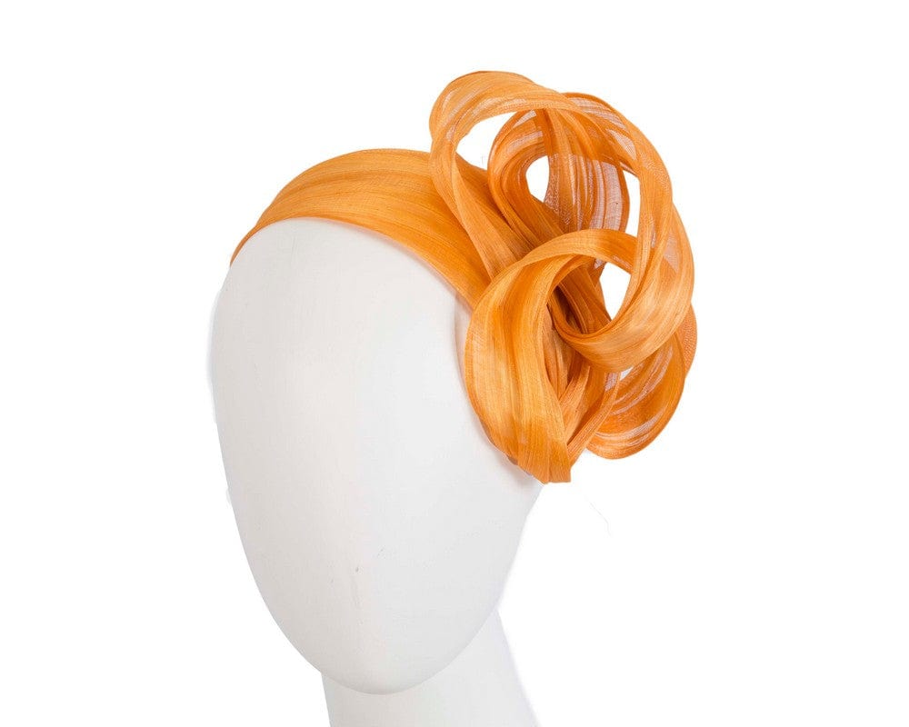 Cupids Millinery Women's Hat Orange Orange retro headband by Fillies Collection