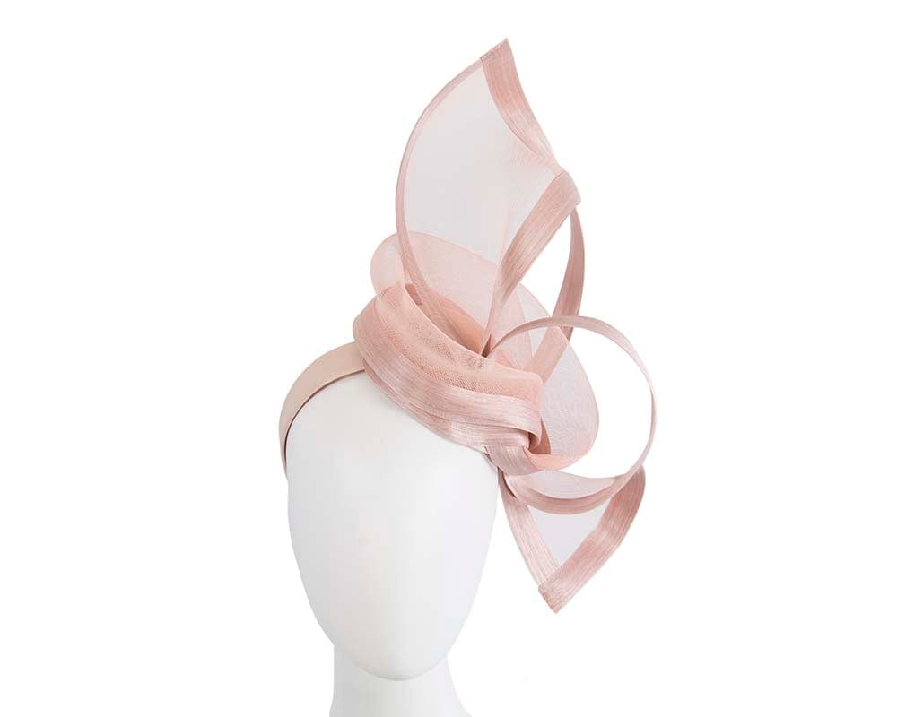 Cupids Millinery Women's Hat Pink Blush edgy racing fascinator by Fillies Collection